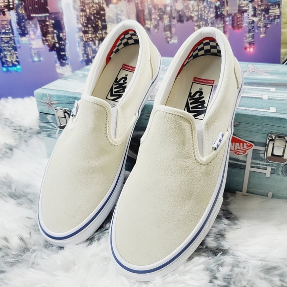 Vans Off White Skate Slip on - Picture 3 of 12